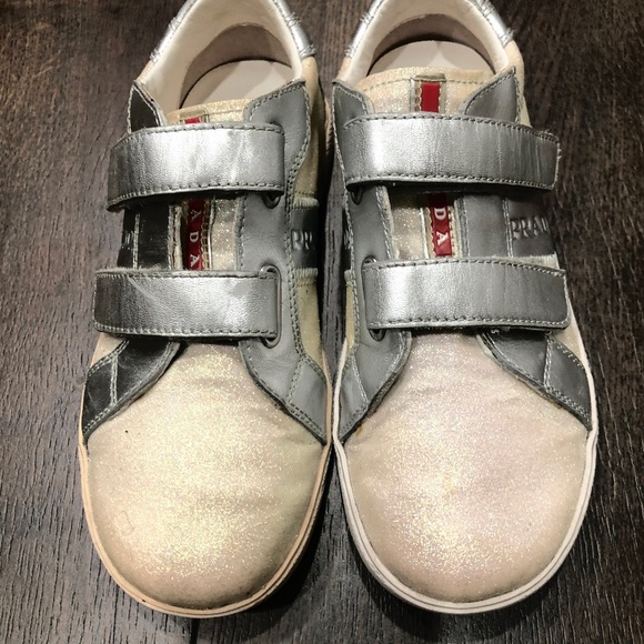Prada Other - Kid's Prada Glitter Sneakers